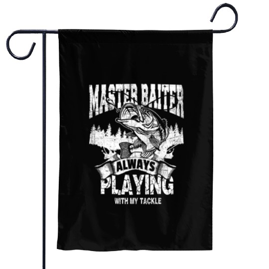 Master Baiter Garden Flags - Ultimate Fishing Enthusiast