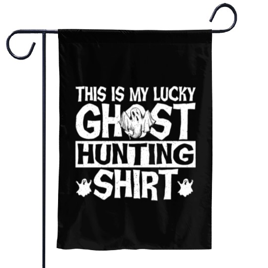 This Is My Lucky Ghost Hunting Garden Flags Ghost Hunter