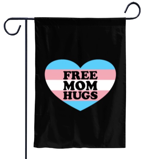 Free Mom Hugs Trans Flag LGBTQ Transgendertransgen Garden Flags