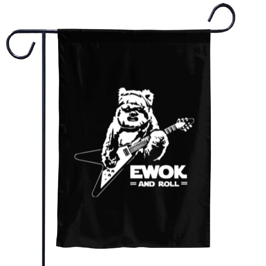 New Ewok And Roll Guitar Funny Garden Flags