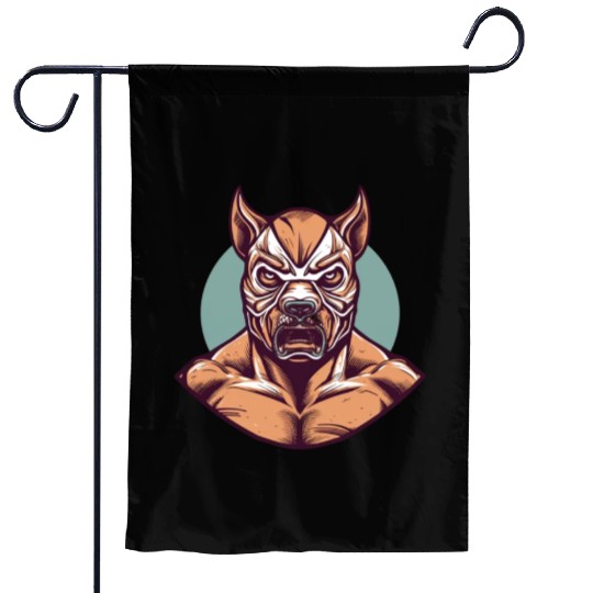 Lucha Libre Mexican Wrestling Mask Luchador Garden Flags