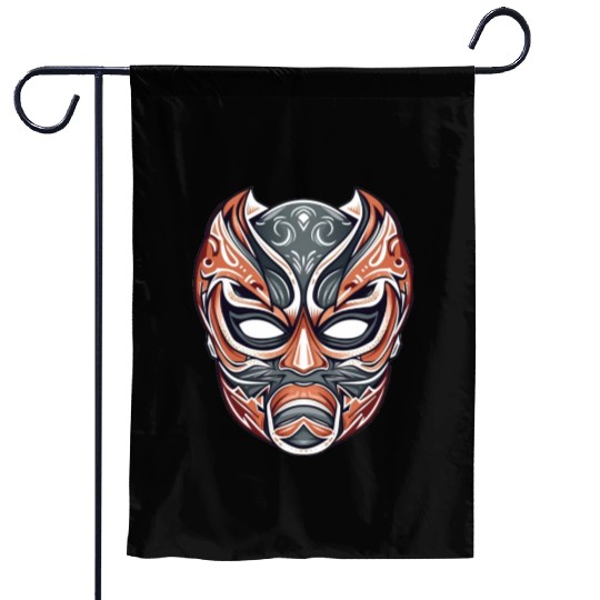 Lucha Libre Mexican Wrestling Mask Luchador Garden Flags