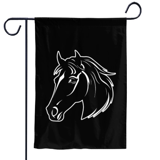 Horse Equine Pony Garden Flags