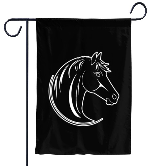 Horse Equine Pony Garden Flags