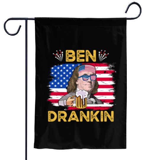 Ben Drankin US President Independence Day Garden Flags