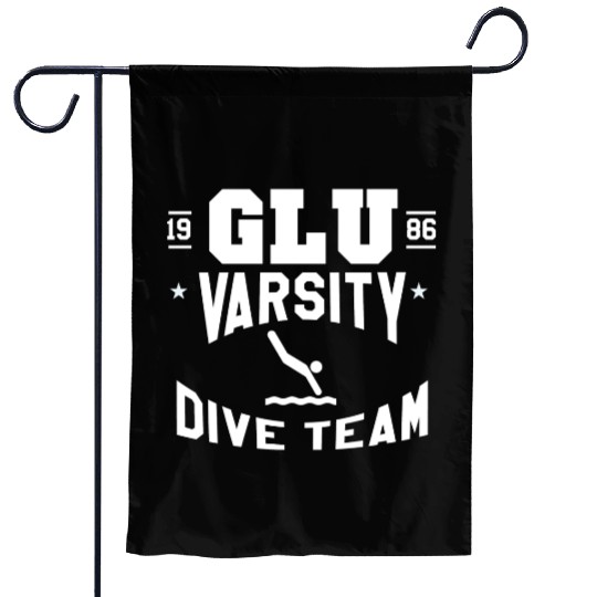 Back to School GLU Dive Team Garden Flags