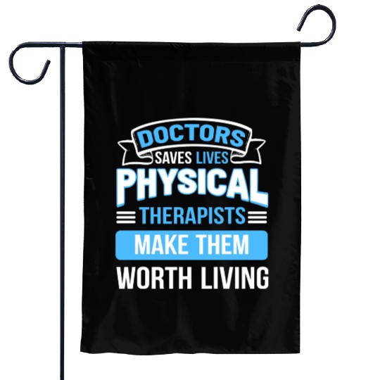 Kinesiologist Physical Therapist Sport Science Garden Flags