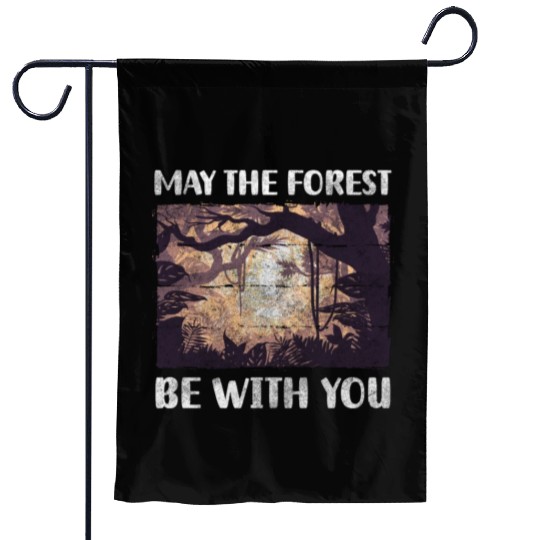 Forest Forests Wilderness Forester Garden Flags