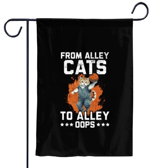Basketball Cat Basketball Player I Love Basketball Garden Flags