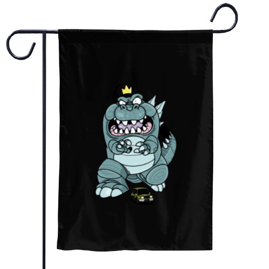 Funny Animal Face Garden Flags