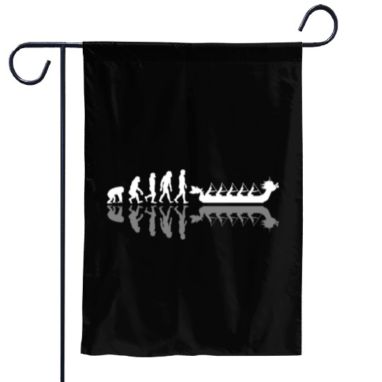 Dragon Boat Racing Team Evolution With Shadow Garden Flags
