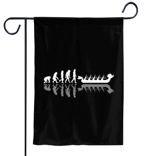 Dragon Boat Racing Team Evolution With Shadow Garden Flags