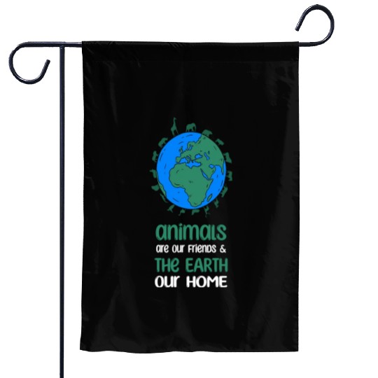 Earth Day Garden Flags
