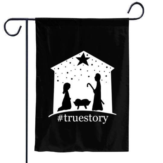 Truestory Birth Jesus True Bible Story Bethlehem Garden Flags