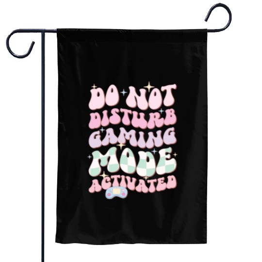 Do Not Disturb Gaming Mode Activated Garden Flags