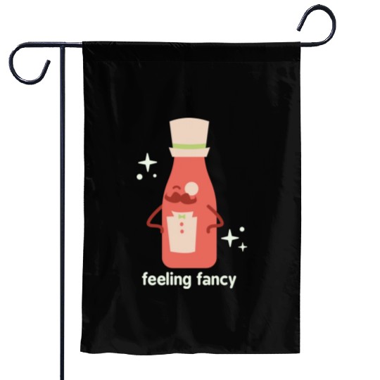 Feeling Fancy aesthetic nature Garden Flags