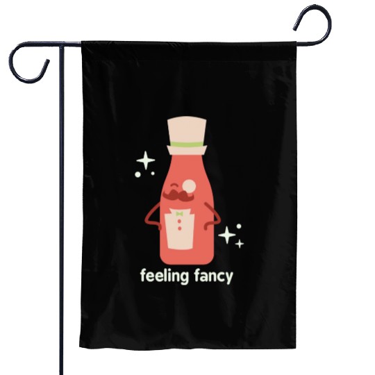 Feeling Fancy aesthetic nature Garden Flags