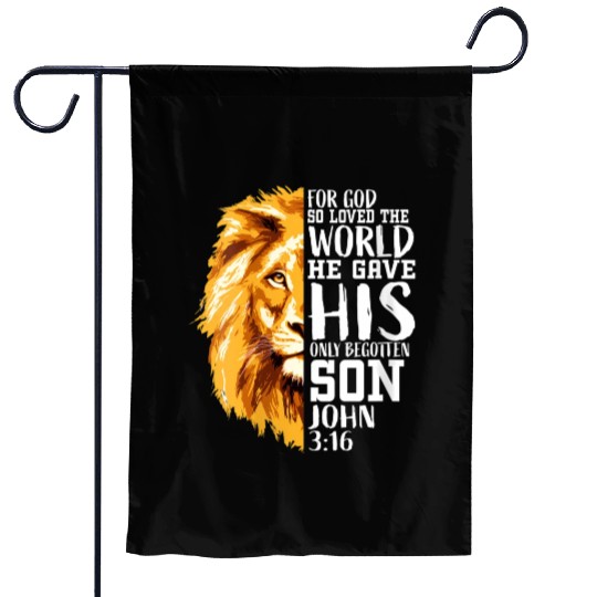Christian Religious Him Lion Judah John 316 Garden Flags