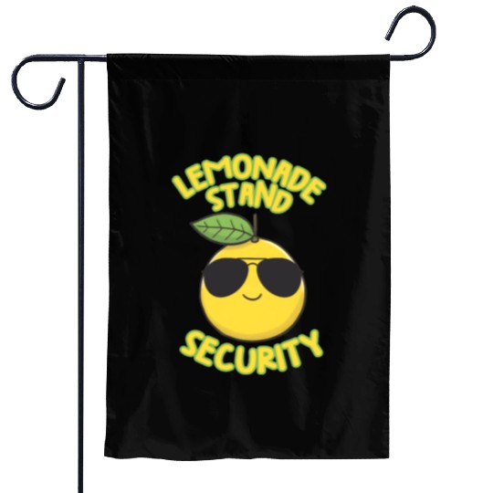Lemonade Stand Security Cute Lemon Summer Garden Flags