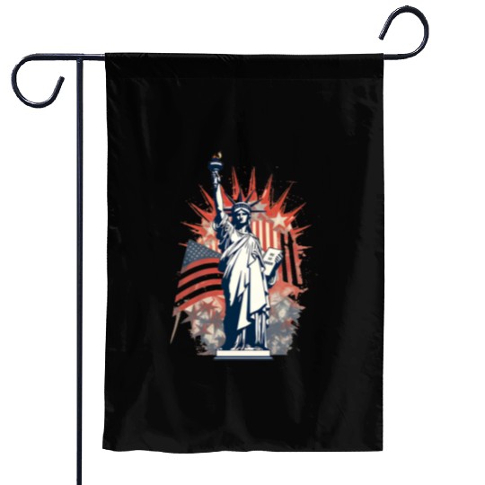 Celebrating America s Independence Day Garden Flags