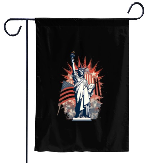 Celebrating America s Independence Day Garden Flags