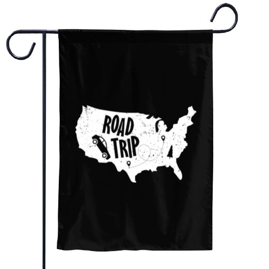 Road Trip US Map | Vacation Travel Garden Flags