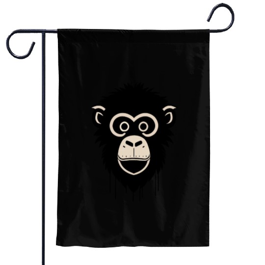 monkey face Garden Flags