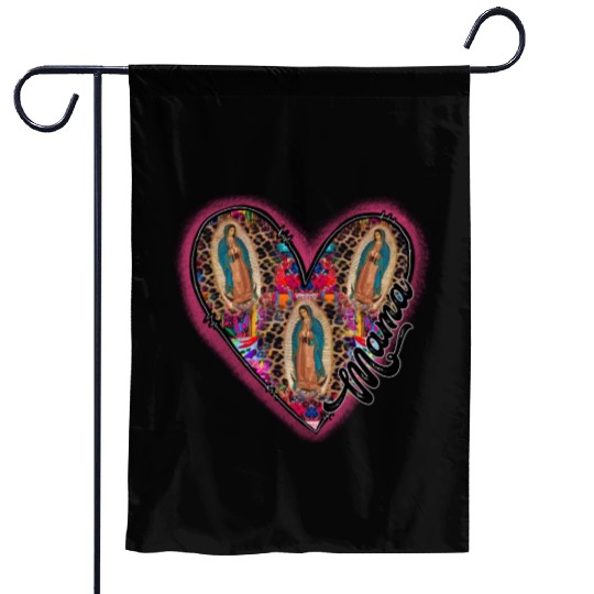 Mama Our Lady Garden Flags