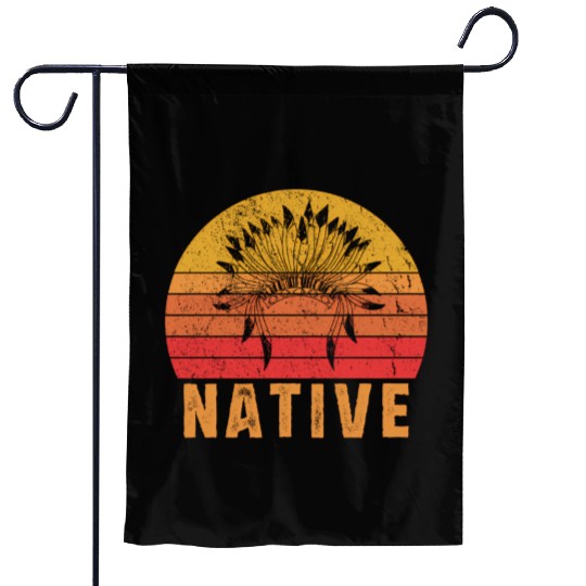 Native American Pride Native Indian Garden Flags