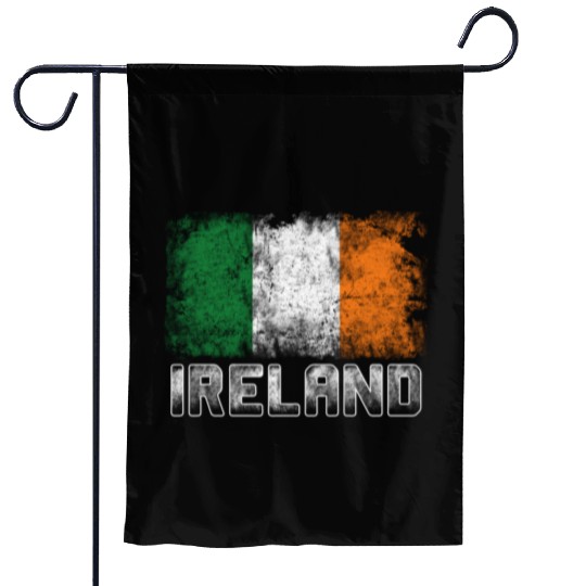 St Patrick's Day Patriotic Distressed Irish Flag Garden Flags
