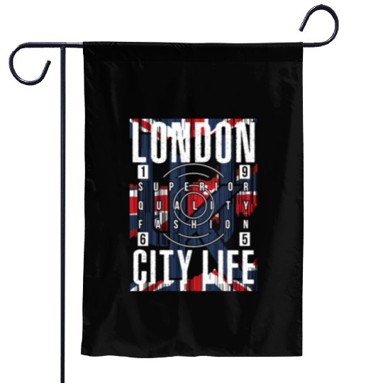 Welcome to London- City life London Gifts Garden Flags