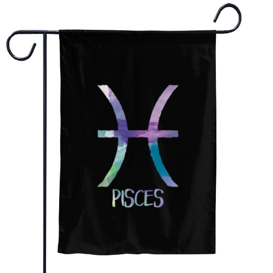 Pisces Zodiac Symbol Astrology Fish Water Sign Garden Flags