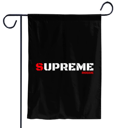 Supreme Rogue Bad Military Style Gaming Gamer Garden Flags