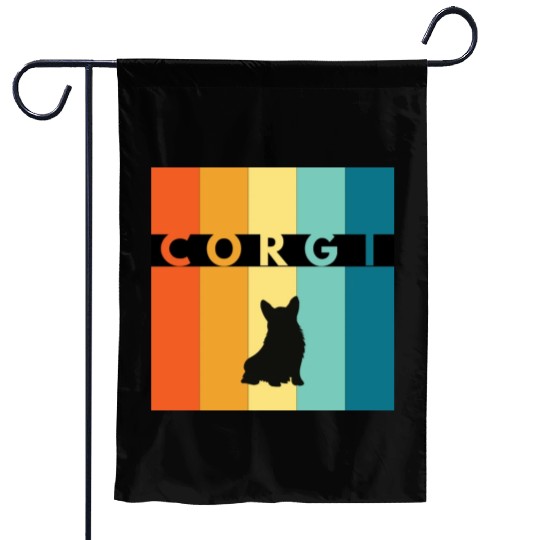 Corgi Garden Flags