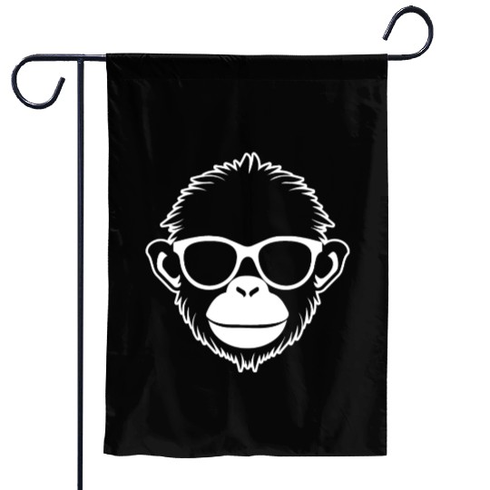 Ape Face Apes Apelike Jungle Primate Garden Flags