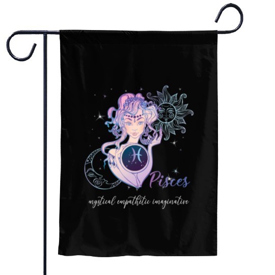 Pisces Zodiac Sign Pisces Horoscope Astrology Garden Flags