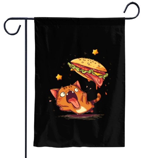 Cat and Taco A Perfectly Delicious Pair Garden Flags
