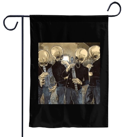 Cantina Band Mos Eisley Garden Flags