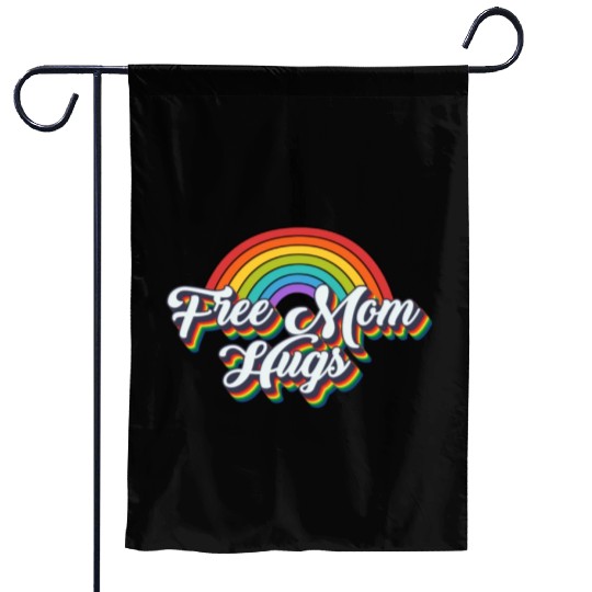 Free Mom Hugs LGBTQ Rainbow LGBTQ Free Mom Hugsfre Garden Flags
