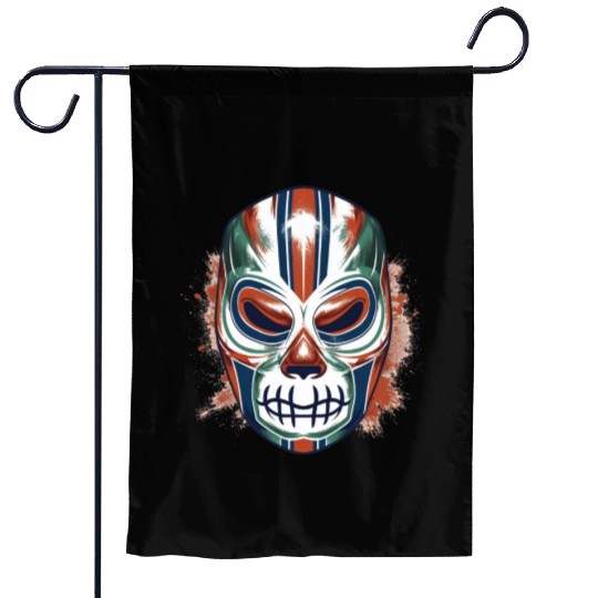 Lucha Libre Mexican Wrestling Mask Luchador Garden Flags