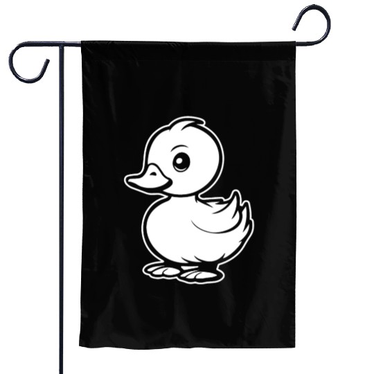Duck Bird Nature Pond Garden Flags