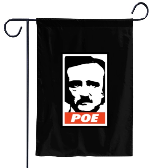 Edgar Allan Poe Garden Flags