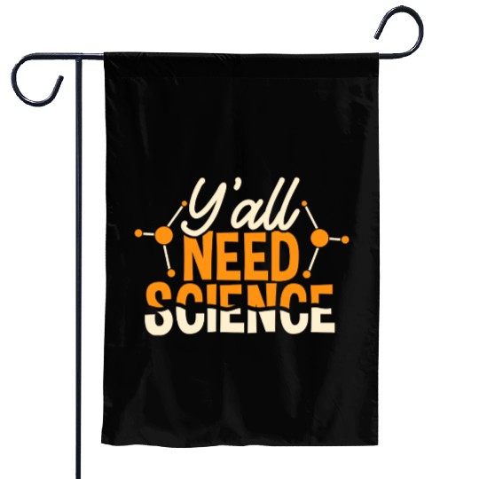 Science Teacher Scientist Chemist Physicist cute Garden Flags
