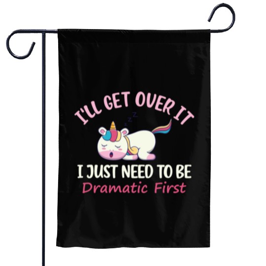 Unicorn Lover I ll Get Over It I Just Need To Be Garden Flags