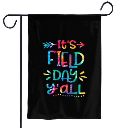 IT'S FIELD DAY y'all Garden Flags