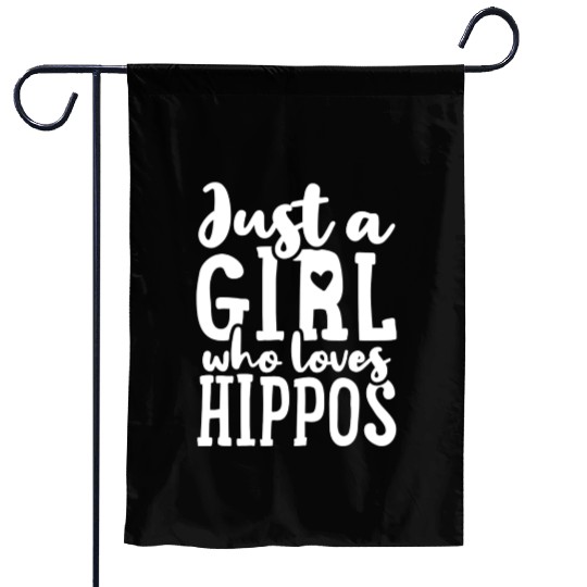 Hippos Hippopotamus Lover nostalgia Garden Flags