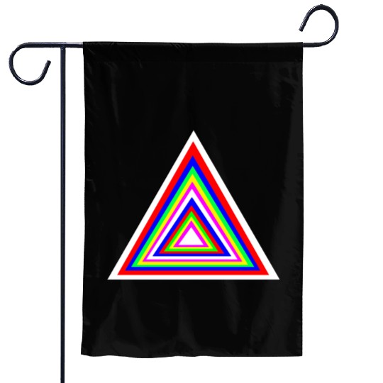 RainbowTriangle Garden Flags for Mens Women Kids Teens