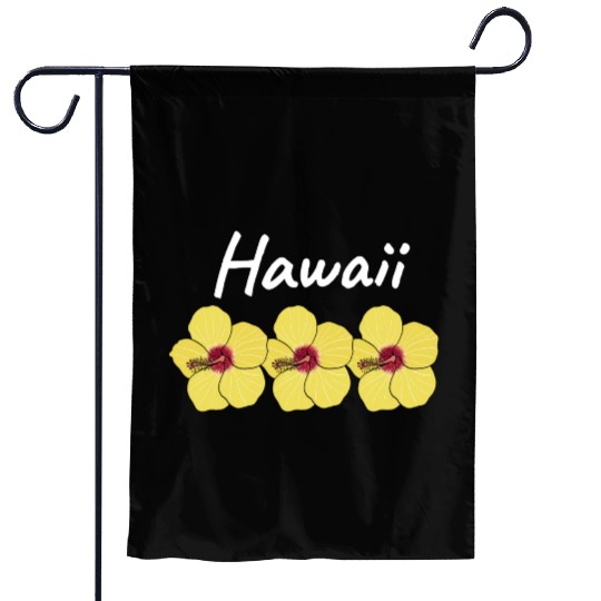 Hawaii Hibiscus State Flower Garden Flags