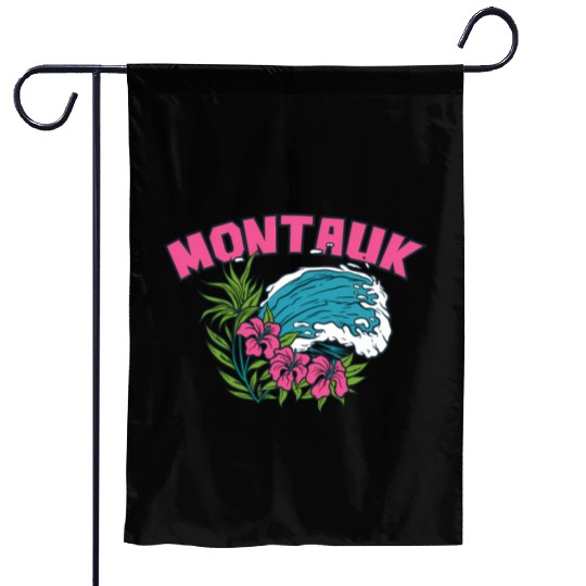 Montauk New York Summer Nyc Tropical Montaukett Garden Flags
