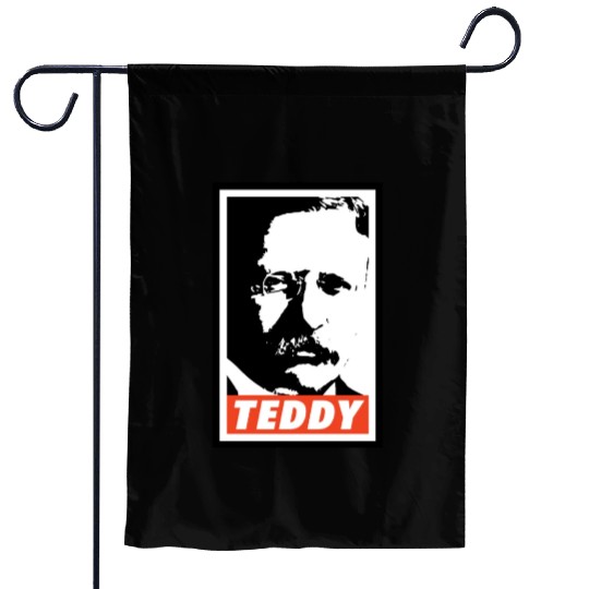 Teddy Roosevelt Garden Flags
